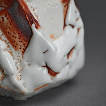 Sublime Shino Vase ー加藤 豊久 "志野花入"