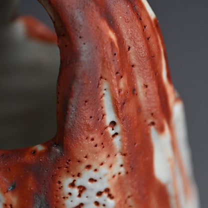 Sublime Shino Vase ー加藤 豊久 "志野花入"