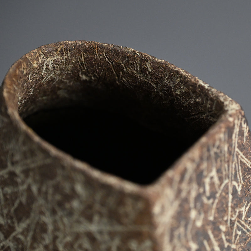 Vase Sugimon Sekki ー和太 守卑良 "杉文炻器"