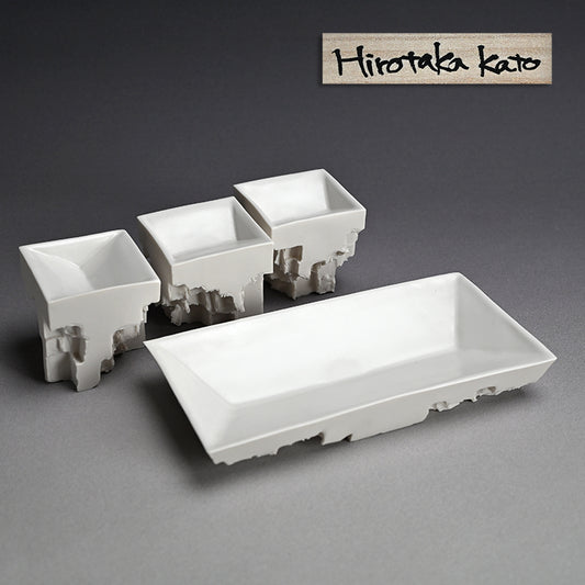 Contemporary 4 pc. Dish Set ー加藤 浩高