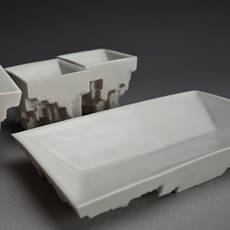 Contemporary 4 pc. Dish Set ー加藤 浩高