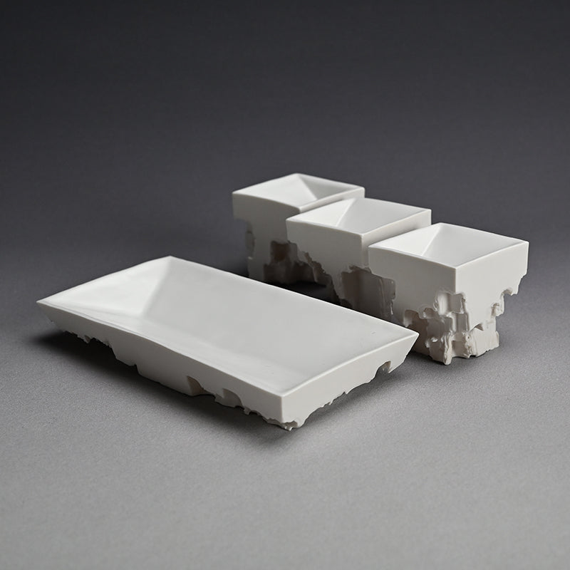 Contemporary 4 pc. Dish Set ー加藤 浩高