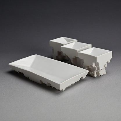 Contemporary 4 pc. Dish Set ー加藤 浩高