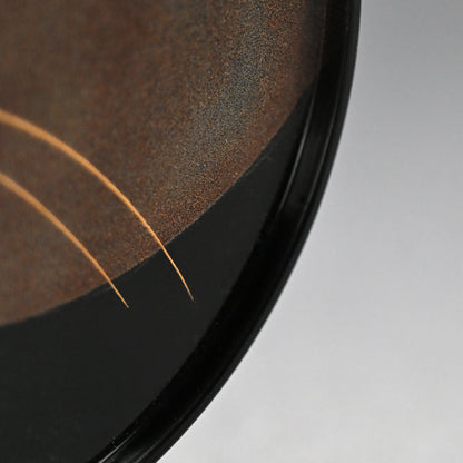 Set 5 Exquisite Kyoto Lacquer Kaiseki Soup Bowls