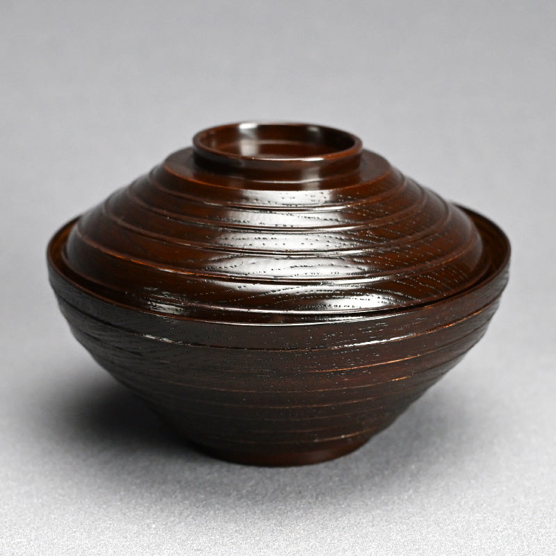 10 pc. Set Edo period Lacquered Soup Bowls