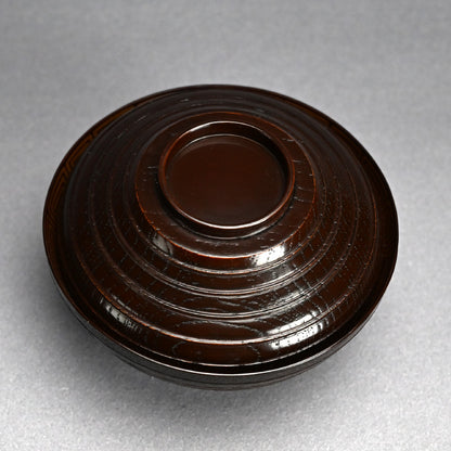 10 pc. Set Edo period Lacquered Soup Bowls