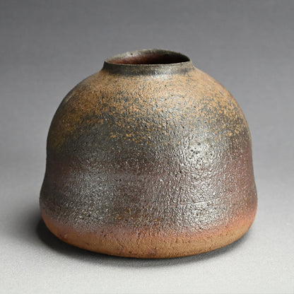 Rare Ash Glazed Vase Fired in USA ー大谷 司郎 "焼〆壺"