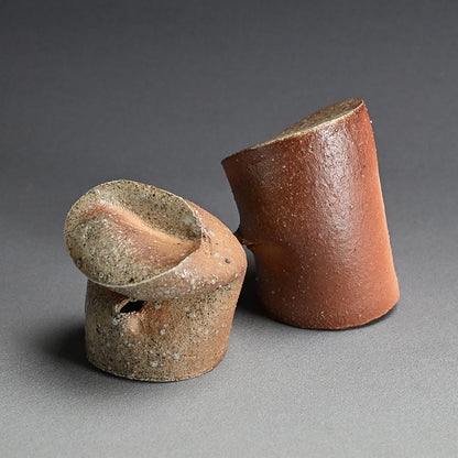 Shigaraki Sculpture, Crushed Cans ー新里 明士 "缶 シガラキ"