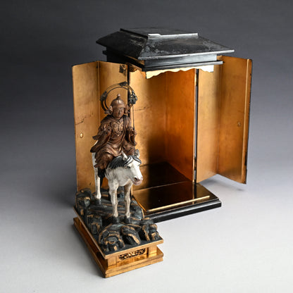 Rare Buddhist Image of the Martial God Shogun Jizo