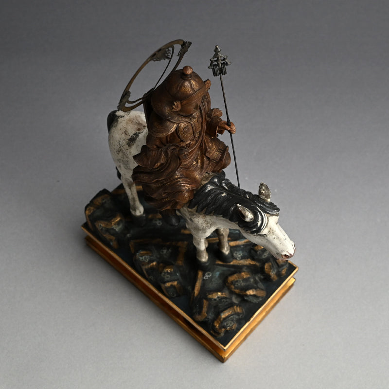 Rare Buddhist Image of the Martial God Shogun Jizo