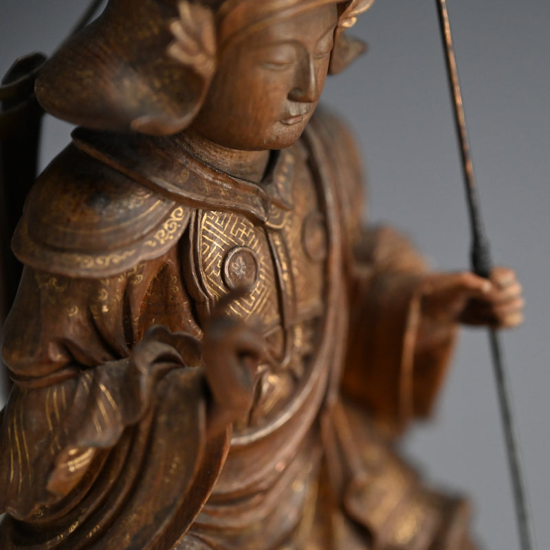 Rare Buddhist Image of the Martial God Shogun Jizo