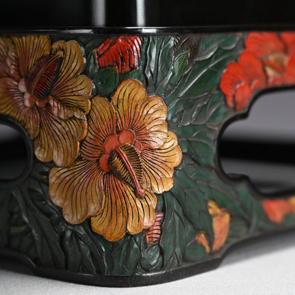 LNT Carved and Lacquered Jubako Box Set ー音丸 耕堂 “讃岐彫重箱”