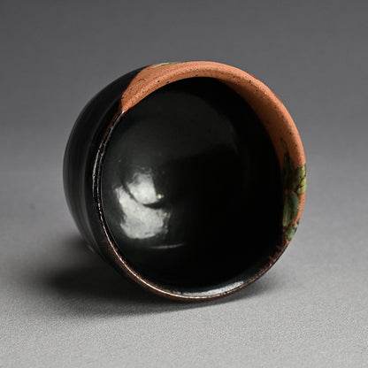 Set of 6 Chawan Tea Bowls ー露光窯 冬柴 文廣 “釉描彩 春冬茶盌”