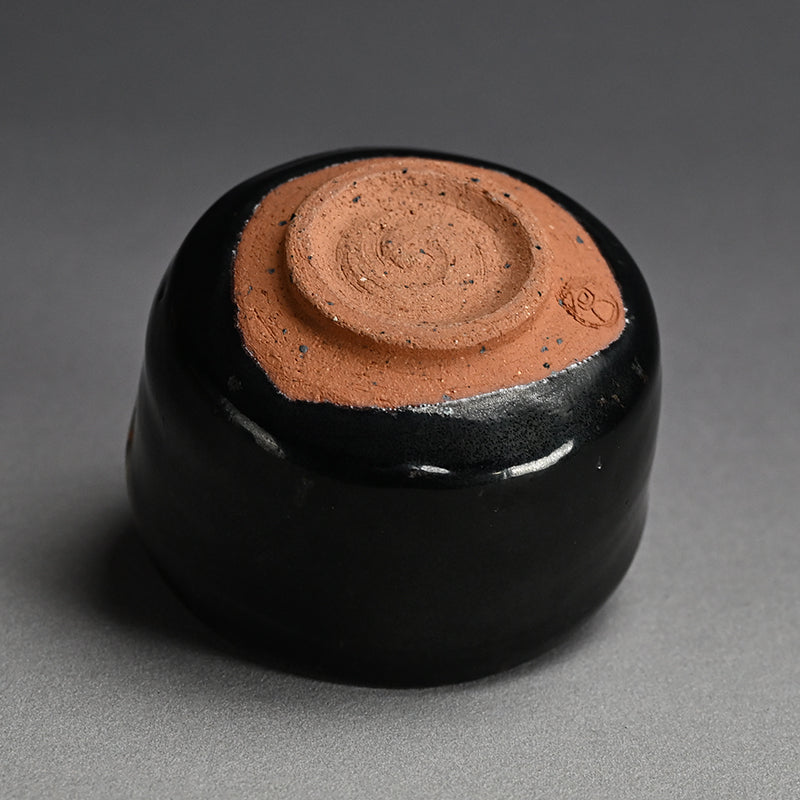 Set of 6 Chawan Tea Bowls ー露光窯 冬柴 文廣 “釉描彩 春冬茶盌”