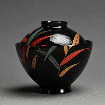 Set 10 Lacquered Suimono Bowls for Kaiseki Japanese Food