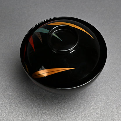 Set 10 Lacquered Suimono Bowls for Kaiseki Japanese Food