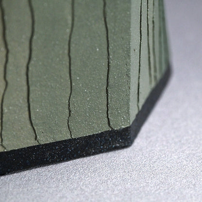 Tall Colored Clay Vase ー宮下 善爾 "彩泥花器 佇む"