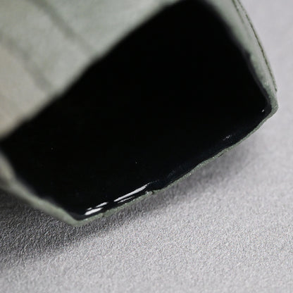 Tall Colored Clay Vase ー宮下 善爾 "彩泥花器 佇む"