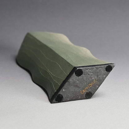 Tall Colored Clay Vase ー宮下 善爾 "彩泥花器 佇む"