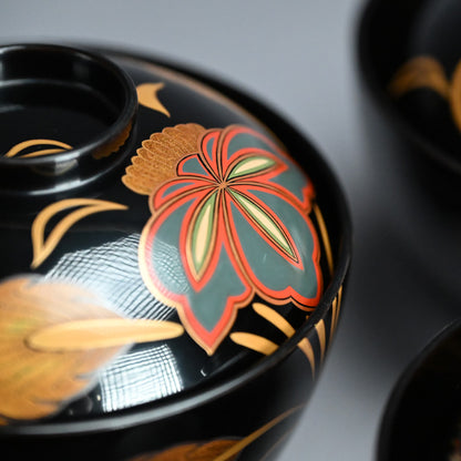 漆器椀 八客揃