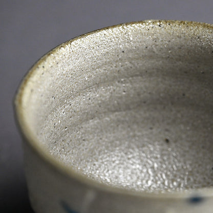 Fabulous LNT Salt Glazed Chawan Tea Bowl ー浜田 庄司 “塩釉色差茶盌”