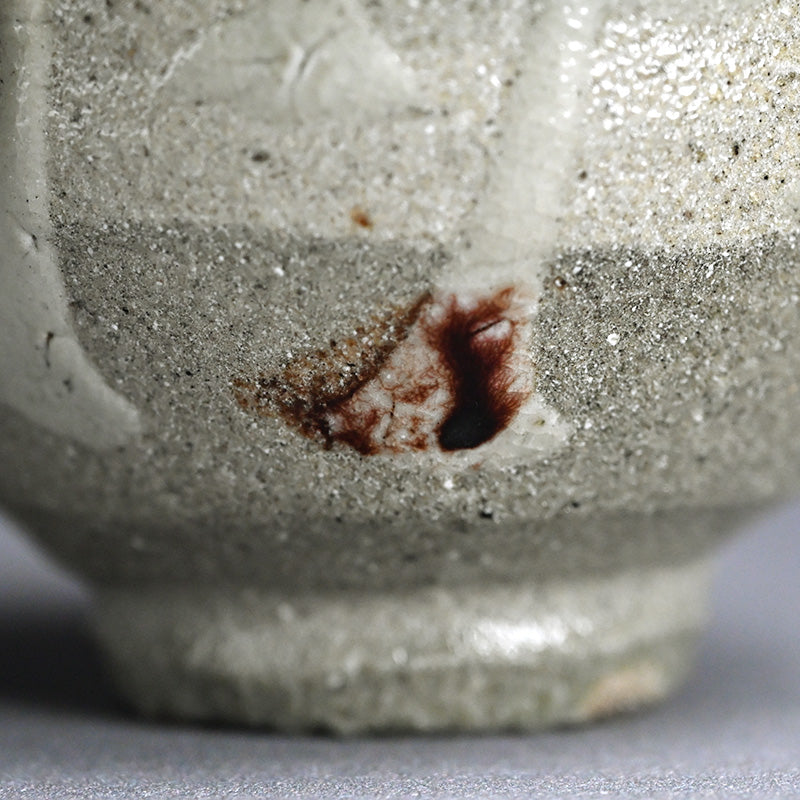 Fabulous LNT Salt Glazed Chawan Tea Bowl ー浜田 庄司 “塩釉色差茶盌”