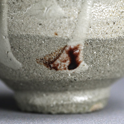 Fabulous LNT Salt Glazed Chawan Tea Bowl ー浜田 庄司 “塩釉色差茶盌”