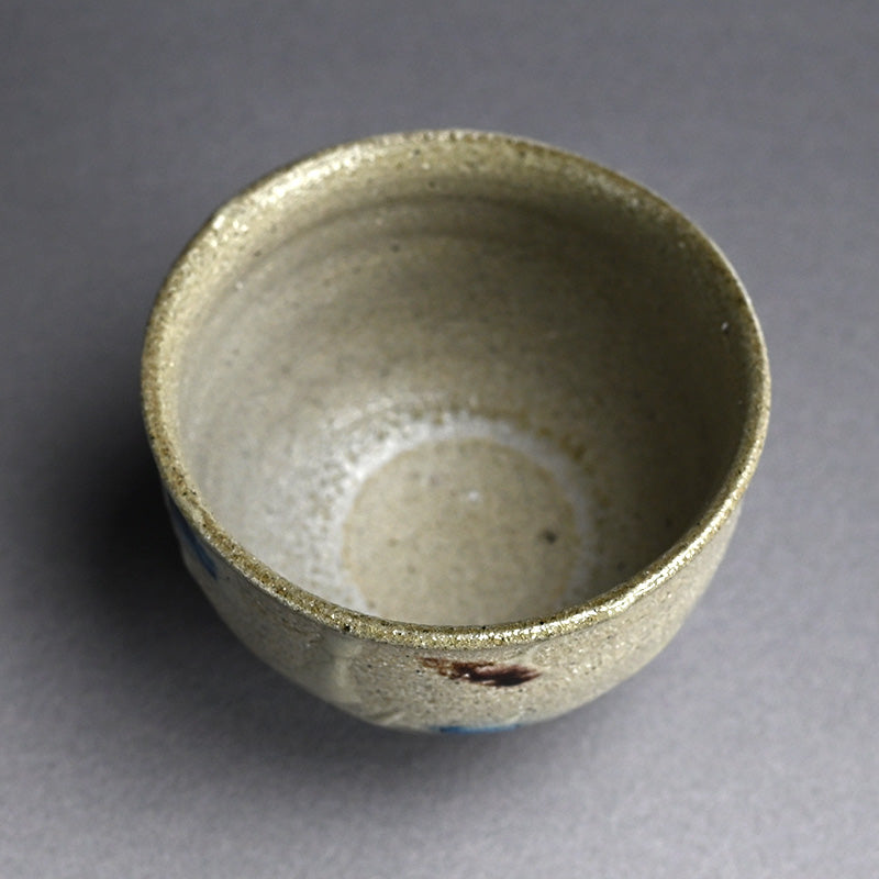 Fabulous LNT Salt Glazed Chawan Tea Bowl ー浜田 庄司 “塩釉色差茶盌”