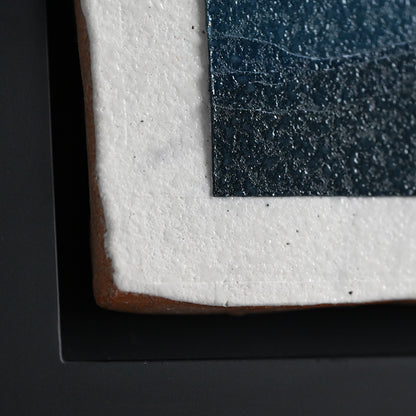 Toban Wall Hanging, “Haruka” ー宮下 善爾 “彩泥陶額 遥"