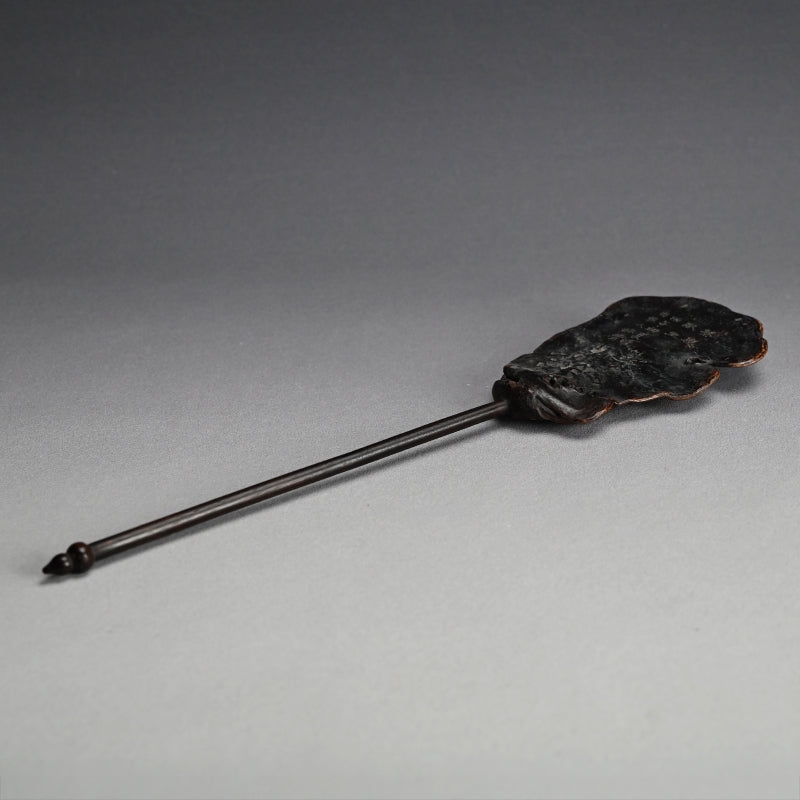 Ro-sen Sencha Scholar Art Fan made from Mushroom