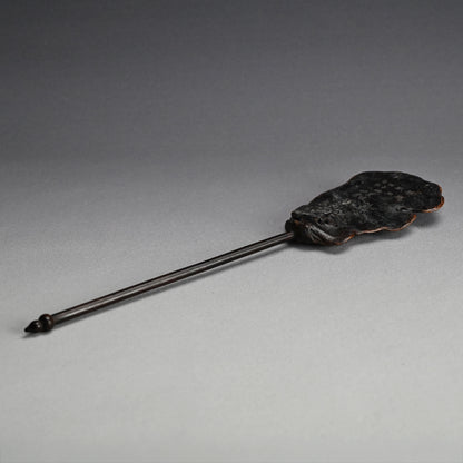 Ro-sen Sencha Scholar Art Fan made from Mushroom