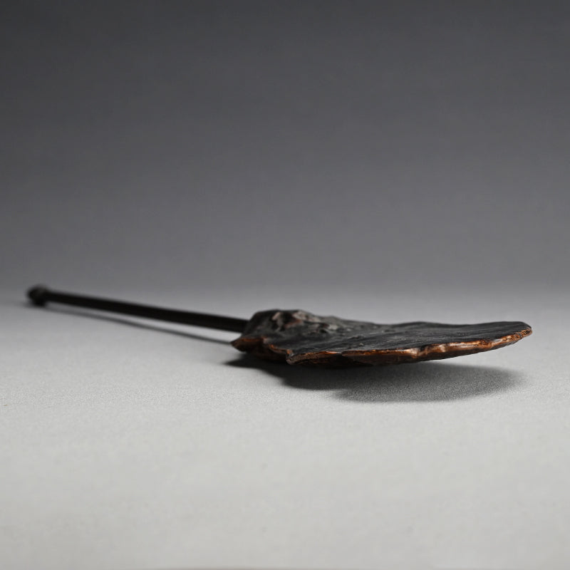 Ro-sen Sencha Scholar Art Fan made from Mushroom