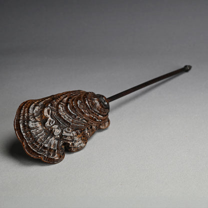 Ro-sen Sencha Scholar Art Fan made from Mushroom