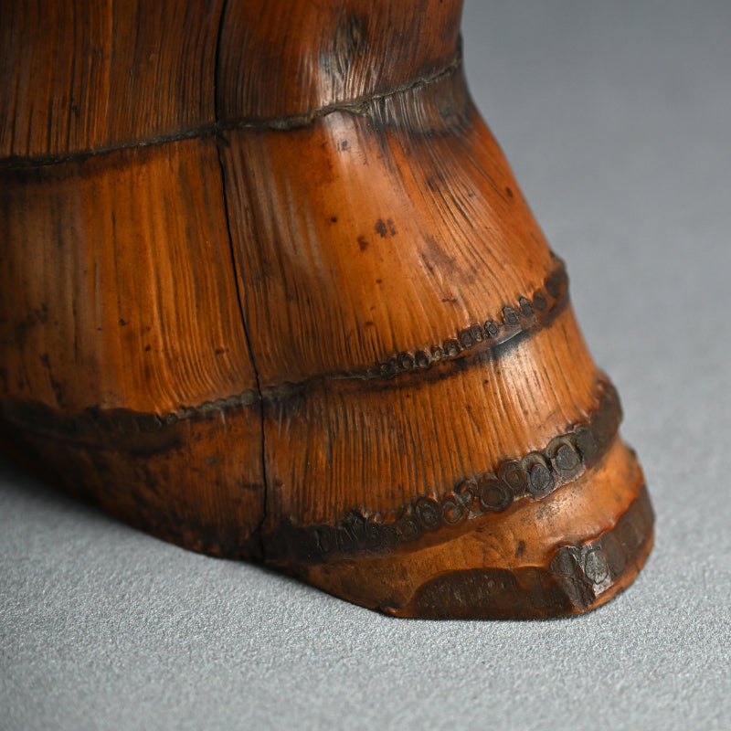 Ancient Lacquered Bamboo Tea Room Vase