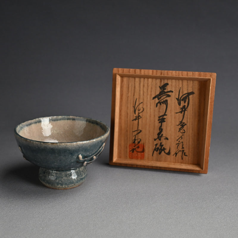 Cobalt Maccha Chawan Tea Bowl ー河井 寛次郎作 “呉州平茶碗”