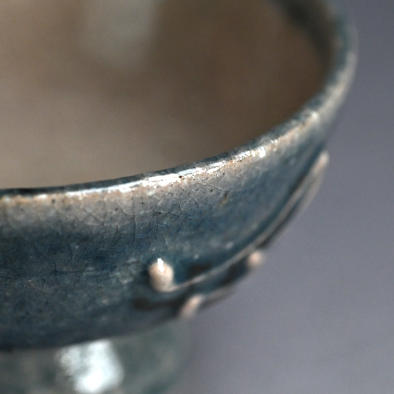 Cobalt Maccha Chawan Tea Bowl ー河井 寛次郎作 “呉州平茶碗”