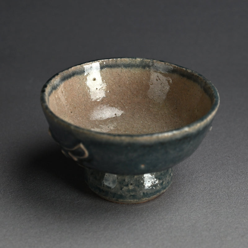 Cobalt Maccha Chawan Tea Bowl ー河井 寛次郎作 “呉州平茶碗”