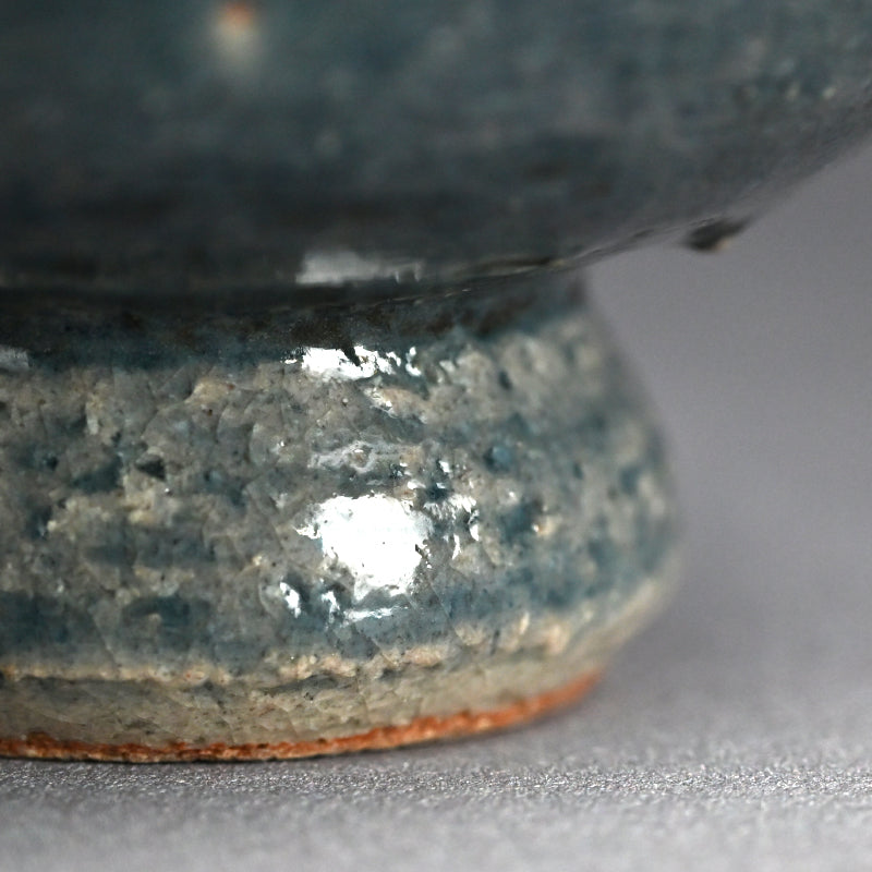 Cobalt Maccha Chawan Tea Bowl ー河井 寛次郎作 “呉州平茶碗”
