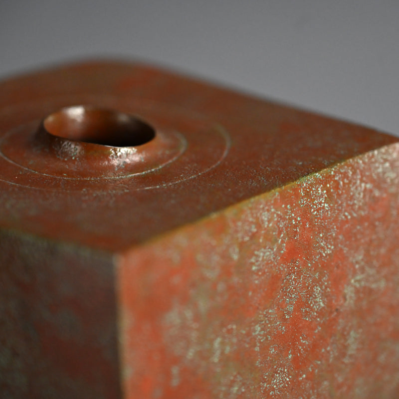 Modernist Bronze Vase ー蓮田 修吾郎 “青銅壺 波紋”