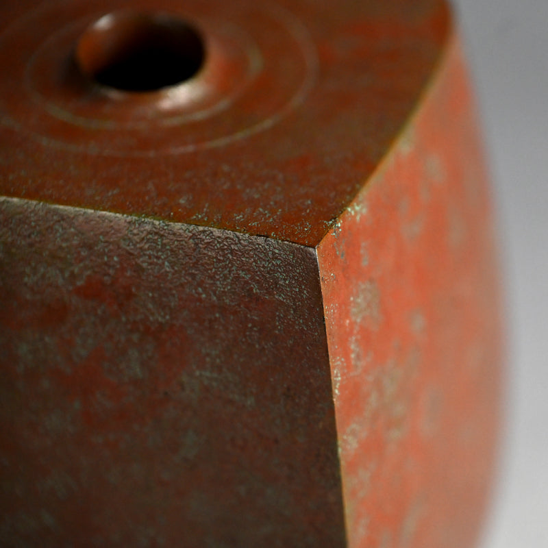 Modernist Bronze Vase ー蓮田 修吾郎 “青銅壺 波紋”