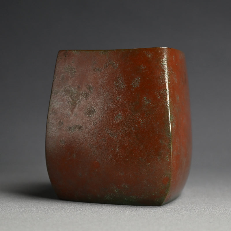 Modernist Bronze Vase ー蓮田 修吾郎 “青銅壺 波紋”