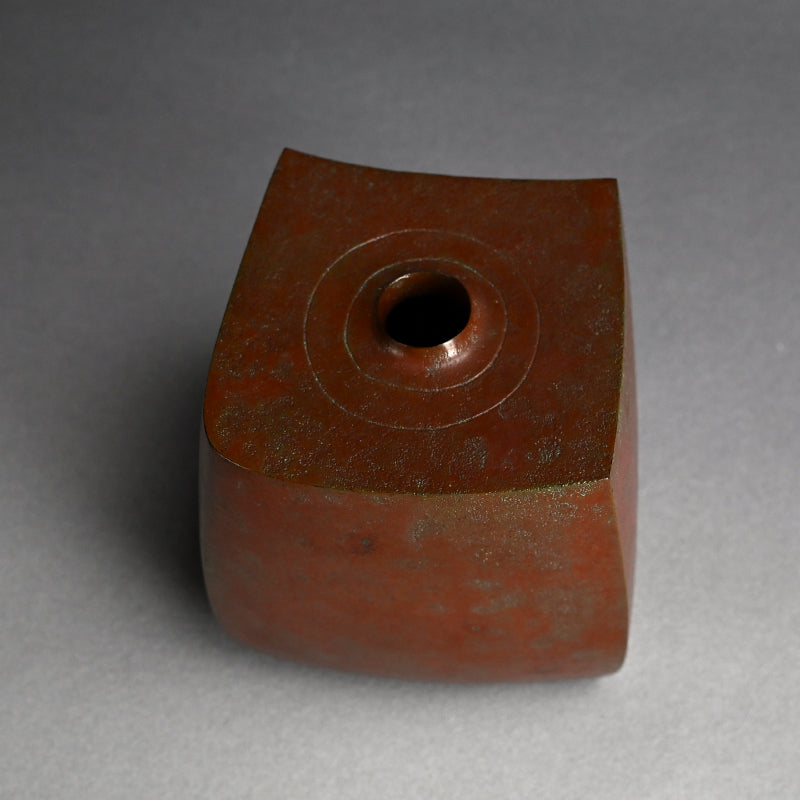 Modernist Bronze Vase ー蓮田 修吾郎 “青銅壺 波紋”