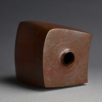 Modernist Bronze Vase ー蓮田 修吾郎 “青銅壺 波紋”