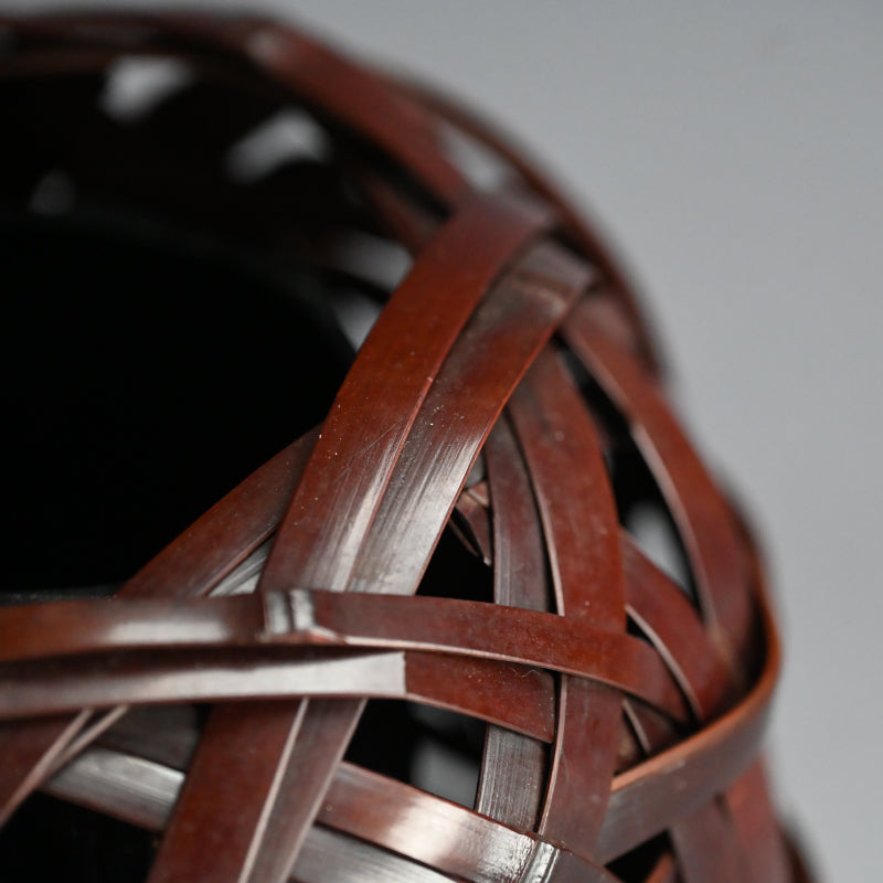 Bamboo Basket ー末村 笙文 “時代竹 久寿玉花籃”