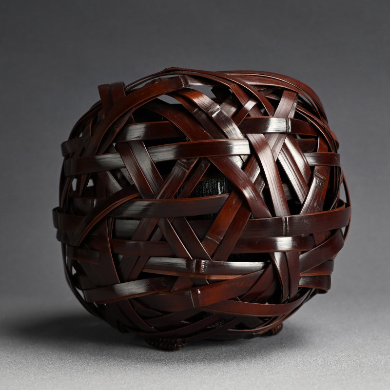 Bamboo Basket ー末村 笙文 “時代竹 久寿玉花籃”
