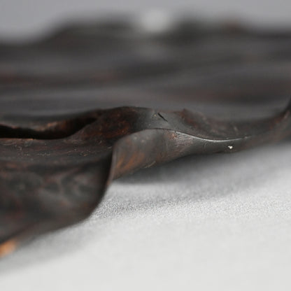 Carved Wood Leaf Tray from Himeji Castle Pine Trees