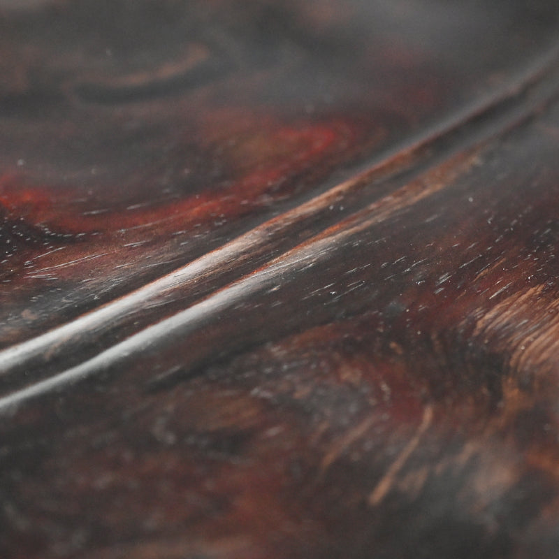 Carved Wood Leaf Tray from Himeji Castle Pine Trees
