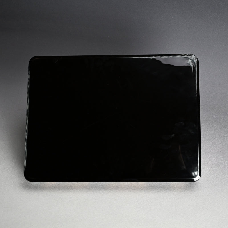 Superb Lacquer Tray w/ Chrysanthemum ー鈴木 表朔 "蒔絵黒塗祝箱"