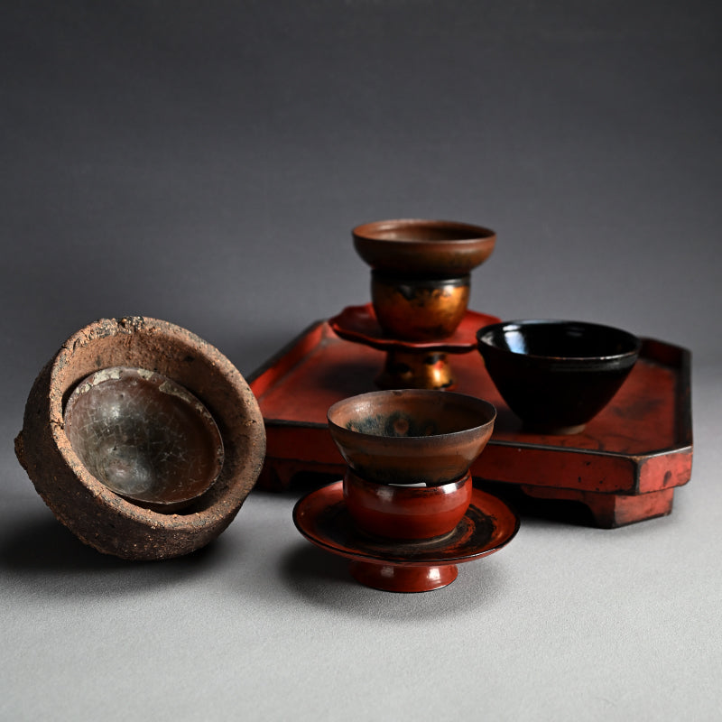Song period Chinese Tenmoku Chawan Tea Bowl
