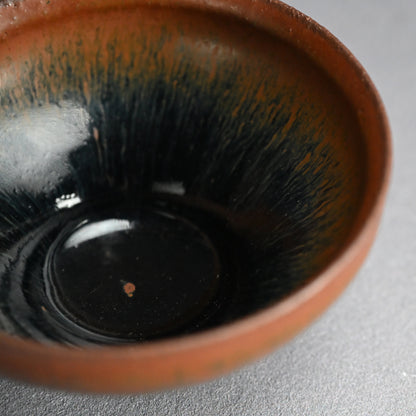 Song period Chinese Tenmoku Chawan Tea Bowl